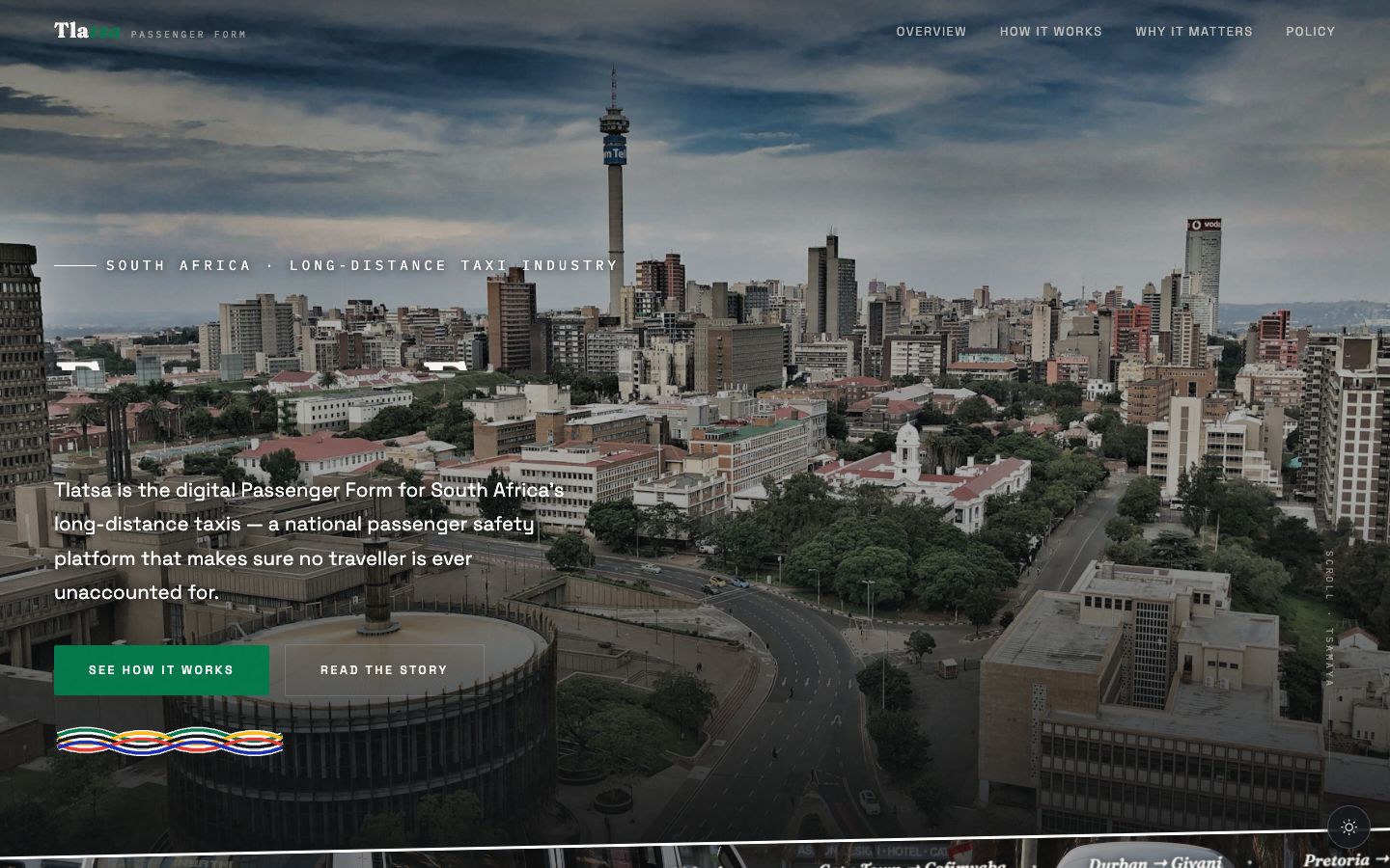 ObserveIT case study: Tlatsa Passenger Form
